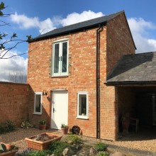 Barn conversion to provide two storey annex to existing farm property