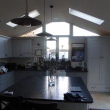 Timber frame extension to house in Oundle