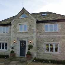 New House Woodnewton front elevation