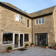 New House Woodnewton rear elevation